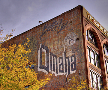 Downtown Omaha in the Fall