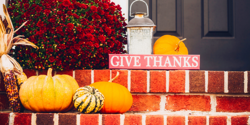 Fall Front Porch