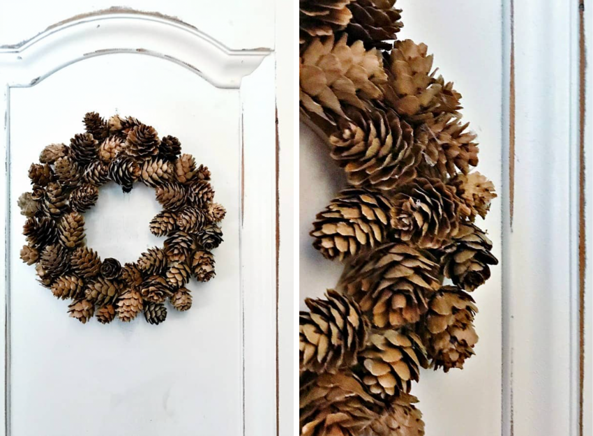 Pinecone Wreath DIY | Thistlewood Farms
