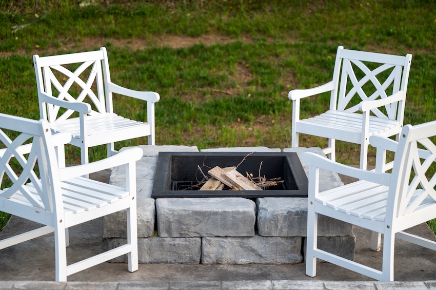 12 Backyard Projects That Will Add Value to Your Home | Fire Pit or Outdoor Fireplace